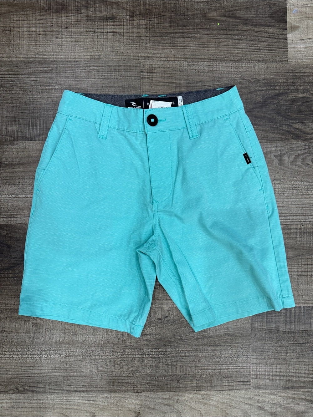 Rip Curl Boy’s Teal Mirage Shorts, Size 24